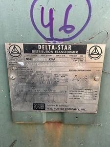 750 KVA 4800 Delta Primary, 208Y/120 Secondary, 3 phase, Padmount Transformer
