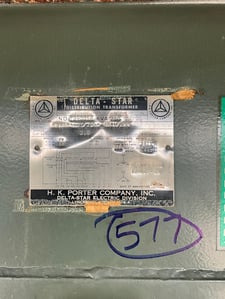 750 KVA 13750GY/7940 Primary, 480Y/277 Secondary, 3 phase, Padmount Transformer