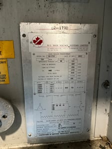 750 KVA 27600 Delta Primary, 600Y/347 Secondary, 3 phase, Padmount Transformer