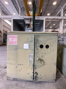 1000 KVA 12470 Delta Primary, 480 Delta Secondary, 3 phase, Padmount Transformer