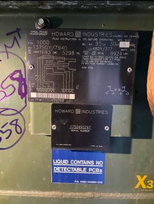 1000 KVA 13750Y/7940 Primary, 480Y/277 Secondary, 3 phase, Padmount Transformer