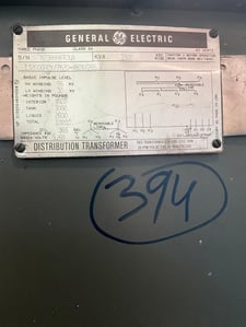 1500 KVA 13200GY/7620 Primary, 460Y/265 Secondary, 3 phase, Padmount Transformer