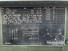 2000 KVA 13200GY/7620 Primary, 4160Y/2400 Secondary, 3 phase, Padmount Transformer