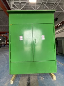 3750 KVA 12000 Delta Primary, 480 Delta Secondary, 3 phase, Padmount Transformer