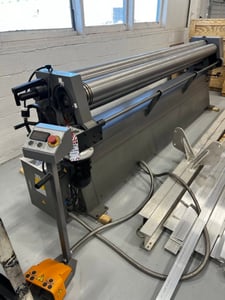 10 gauge X 10' GMC #PBR-1010E, Slip Roller, 6.70" roll diameter, 9" min bending diameter, 1/2" rolls opening