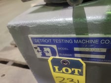 Detroit #HBE-3000A Brinell tester