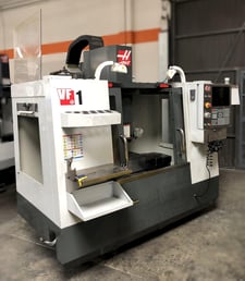 Haas #VF-1, vertical machining center, 20 automatic tool changer, 20" X, 16" Y, 20" Z, 8100 RPM, #40, 30 HP