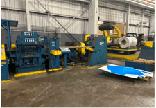 48" x .075" Cincinnati / Herr Voss, Cut-To-Length line Line, 40000 Lbs., 12"-48" Input Coil Width, 23"-192"