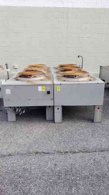 Liebert #DCDF308LA, 3-Fan Condenser, 132" L x 52" width x 53" H, 302/162 psig, 3 phase, 0.75 HP, 6.5 Amps