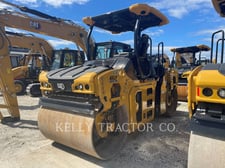 Caterpillar CB 7, Twin Drum Roller, 1087 hours, S/N: M5R00206, 2021