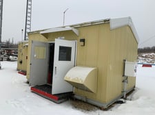 120 KW Kohler #60RZ, Natural gas generator set, 3-phase, 220 HP @ 1800 RPM, Ford LSG-875L-6005A engine,