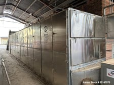 Guoxin #GX-12-4, Hemp Dryer, 69 sq.m. dry area, 50-200 mm spread thickness, 0.5-5 hours dry time, 0-120 deg.