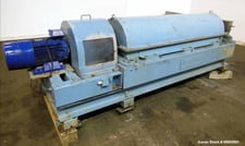 Sharples #PM-3600 Super-D-Canter Centrifuge, Stainless Steel, 4.5" single lead conveyor, 3500 RPM Bowl, 49.6