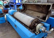 Flottweg #Z4D/4-454, Solid Bowl Decanter Centrifuge, Stainless Steel, 5" single lead conveyor, 3500 RPM Bowl