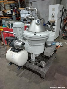 GEA Westfalia #GSC-25-06-007, Desludger Disc Centrifuge, Stainless Steel, 8200 RPM Bowl, 2008