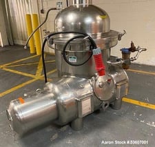 GEA Westfalia #MSA40-06-076, Disc Centrifuge, 4800 RPM Bowl, 25 HP, 230/460 V