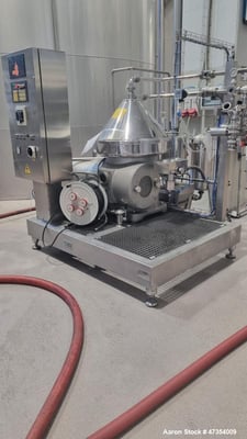 Seitel #SE-401-EIX, Desludger Disc Centrifuge, liquid/solid separation, 22 kW, 400 V, 2001