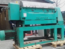 Sharples #P3400, Solid Bowl Tricanter Centrifuge, 4000 RPM Bowl, 18.5 kW, 400 V