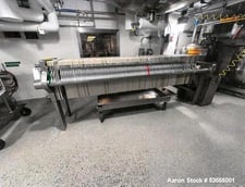 DR Sperry, Filter Press, 282 sq.ft. filtration area, 10.5 cu.ft. volume, (47) 1 chambers, 100 psi, 1996