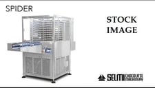 Selmi #Spider, Vertical Spiral Cooling Tunnel, holds (120) moulds, 2023