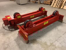 10 Ton, KEC #KEC10HD, tank roll set with vari-speed hand pendant, 20000 lb.