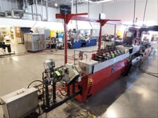 Turek & Heller #WU-11, tubular encapsulated cable tube mill, R to L, 25 FPM, upgraded 2022