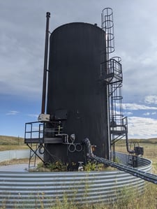 1000 bbl Production Tank, G.L.M. Industries