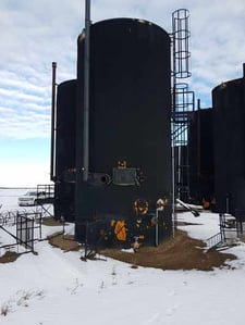 1000 bbl Production Tank, G.L.M. Industries