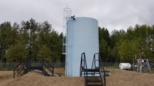 400 bbl Coated Sales Tank, Argo