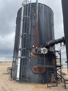 750 bbl Coated Storage Tank, Universal Industries