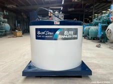 11 Ton, North Star #M20-SS-2014, Stainless Steel Flake Ice Maker, R-717 Ammonia, 2.5" suction & 1.25" liquid