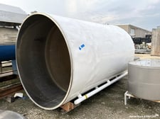 2325 gallon #75-BBL, Brew Kettle, Stainless Steel, open top, 138" H x 81" diameter, 21" x 16" bottom manway