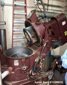 Hosokawa Alpine #500ZPS, Air Classifying Mill, carbon steel, 10 HP, 4200 RPM housing & 2800 RPM door