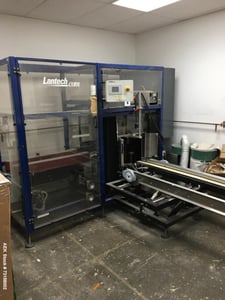 Lantech #C-1000 Case Erector, 10 CPM, 19.63" L x 12.75" width x 20.5" H max Size, 230 V, 2008