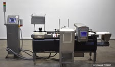 Mettler #XE, Combination Metal Detector & Checkweigher, 500 packages/min., 7 kg max capacity, 10" width x