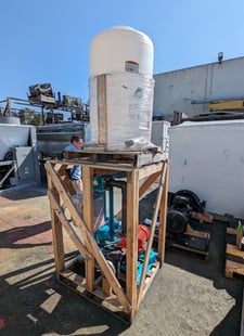 Puroflux #PF-64-025-AP, Water Pump, centrifugal separator, 160 GPM, never used (2 available)