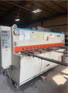 1/4" x 10' LVD #HST-C-25/10, hydraulic shear, 40" backgauge travel, 1994