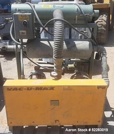 51 CFM @ 12" Hg., Vac-U-Max #VPU-S-3T, Positive Displacement Vacuum Conveying System w/Blower, 2" diameter