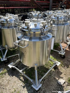 27.2 gallon Precision Stainless, Stainless Steel, Vertical, 20" diameter x 26" straight side, 45 psi/FV