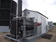 95 HP Gardner Denver #SSHG99B, screw compressor, Caterpillar G3304NA NG engine, 2006