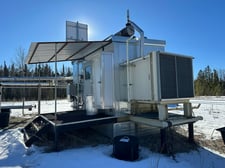 95 HP Sullair #22178, screw compressor, Caterpillar G3304NA NG engine, 1-stage, 2009