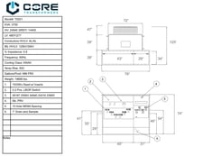 3750 KVA 24940GrdY Primary, 480Y/277 Secondary, PAD, Recon (3 available)