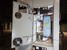 20 HP Eaton, SVX025A1-5A4N1, variable frequency drive, enclosure, 600 Volts, like new