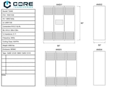 1000 KVA 13800 Delta Primary, 208Y/120 Secondary, DRY, Recon(2 available, shipment available in 10 days)