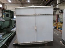 Weima #WLK-15, single shaft shredder, 59" W x 15" dia V-rotor w/82 total cutters, 2006