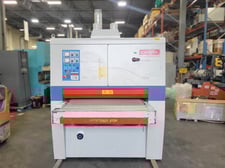 43" Cantek #PR4375DA, 2-head belt sander, 49 HP, 575 V.