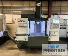 Haas #VF-2SS, 30 side mount tool changer, Renishaw probe, pre-wired 4th Axis, low hours, like new, 2018