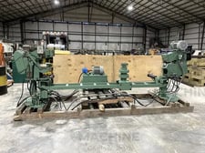 3/16" Blue Valley #72, elliptical head shear & flanger, 120" diameter, vari-speed contol