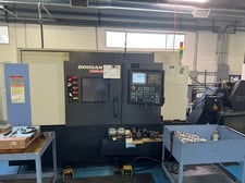 Daewoo Doosan Puma #2600SY, CNC lathe, 30.7" swing, collet chuck, 2.4" bar, 32.7" centers, 14.8" dia., 29.9"