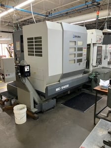 Okuma #MCV-4020, CNC vertical machining center, 20 automatic tool changer, 40" X, 20.1" Y, 17.7" Z, 8000 RPM